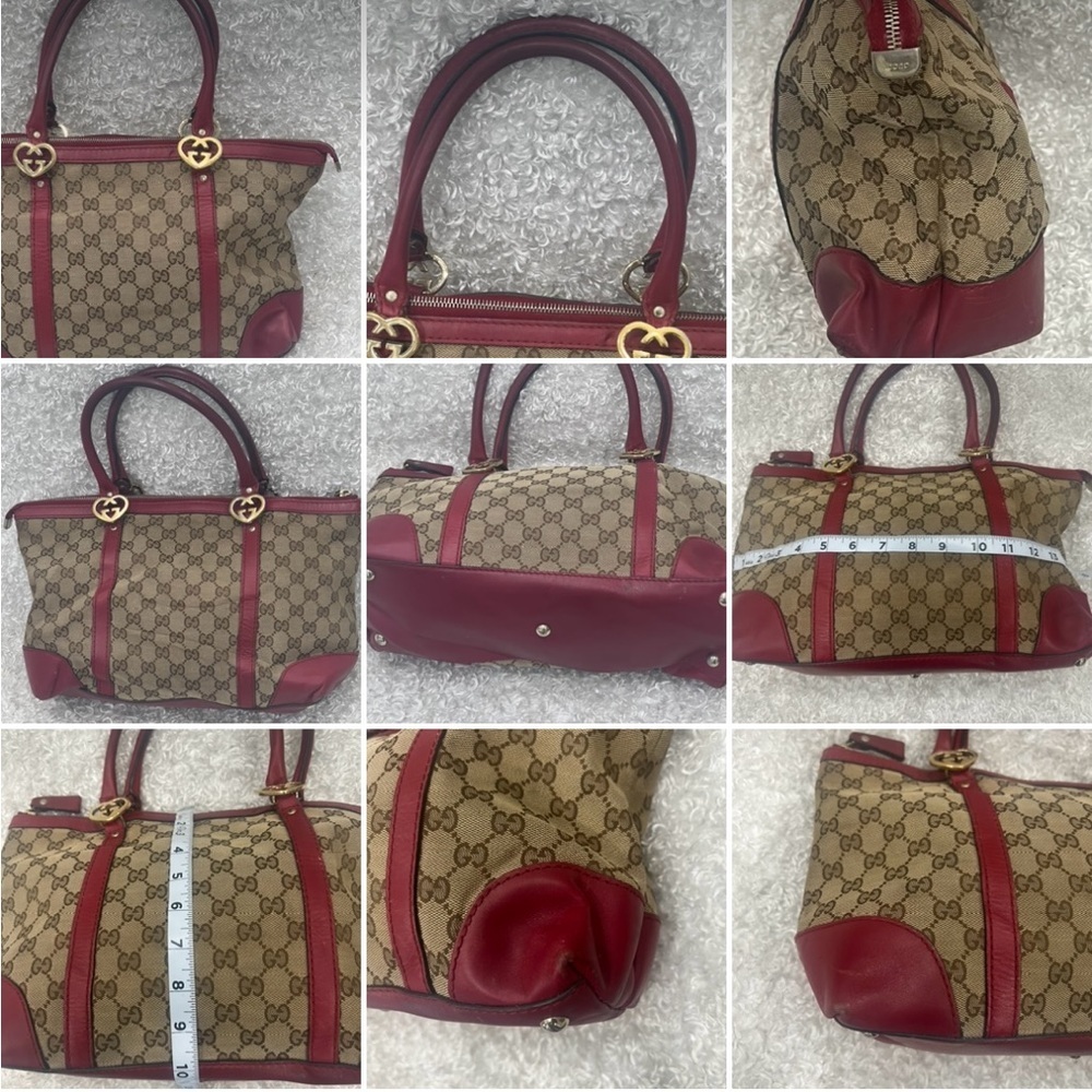 Gucci GG Canvas Lovely Shoulder Bag - Picture 13 of 16
